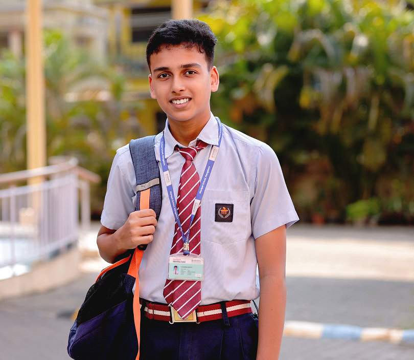 Senior secondary students at Manipal School preparing for university